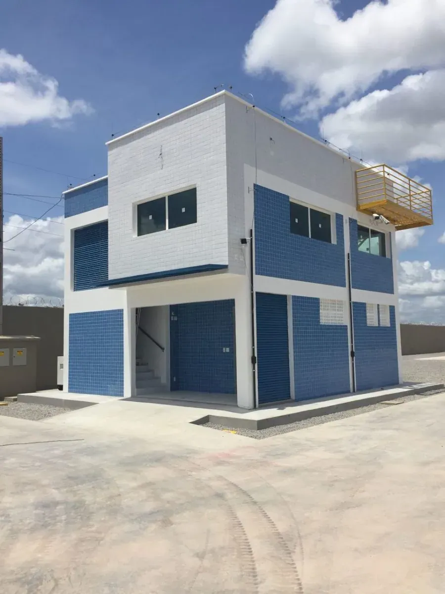 Base de Envasamento Fogás, Macapá — registro fotográfico de obra, 22 de outubro de 2017 — Macapá/AP