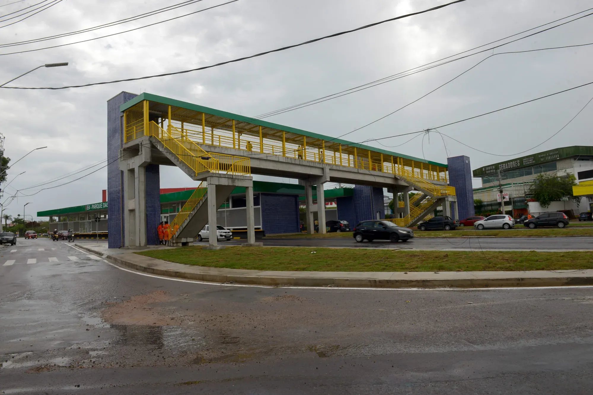 prefeito inaugura estao de transferncia parque das naes zona norte o — foto 3 de 10