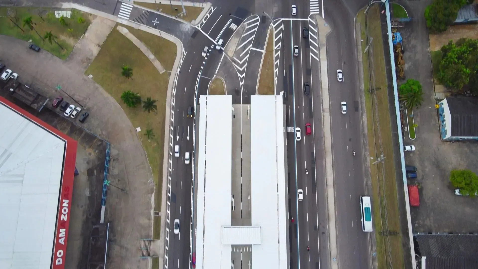 Estação de Transferência Eng. Francisco José da Costa – Arena — registro fotográfico de obra, 29 de setembro de 2021 — Manaus/AM