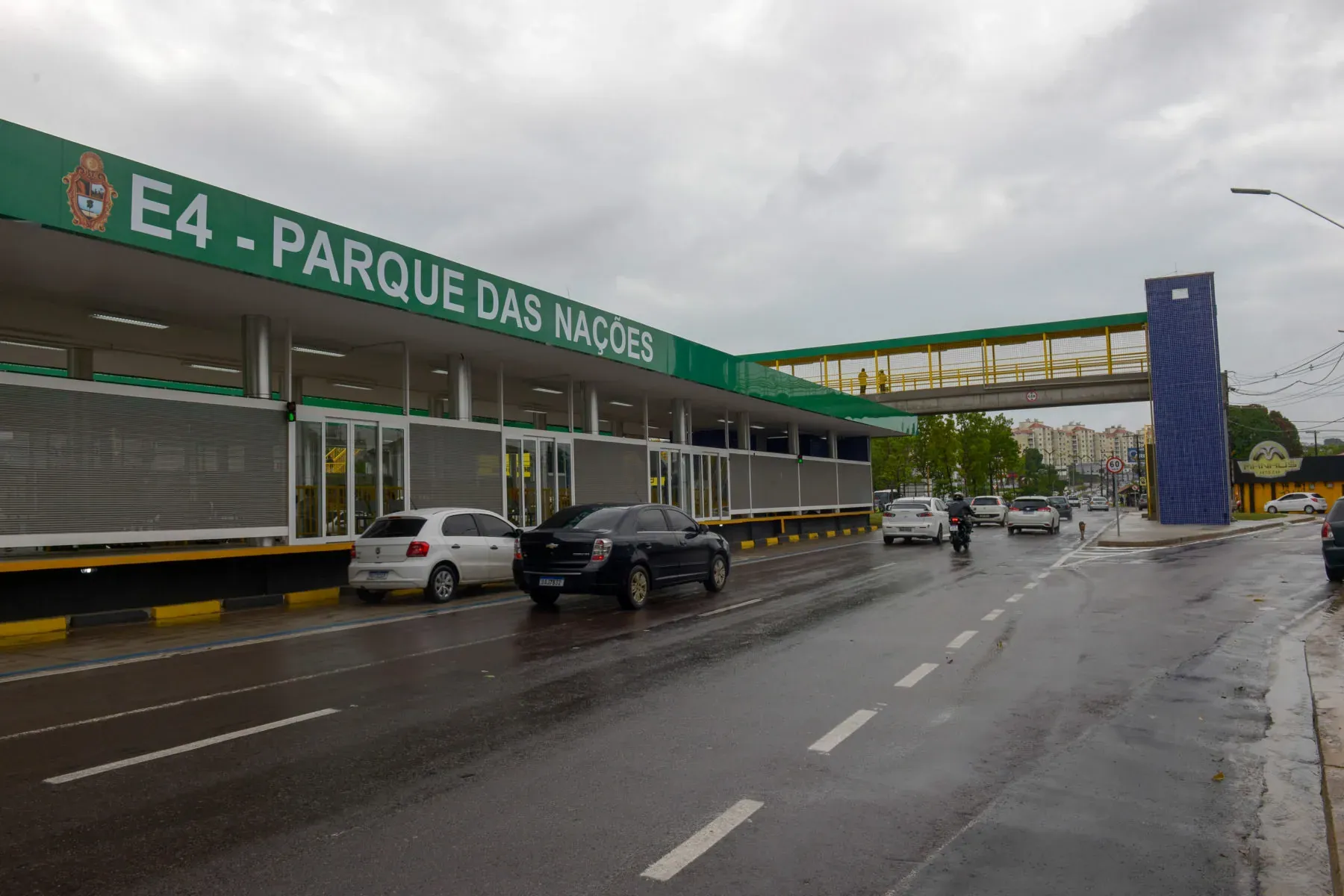 Estação Wilson Wolter Filho (E3) – Santos Dumont — registro fotográfico de obra — Manaus/AM — foto 6 de 10