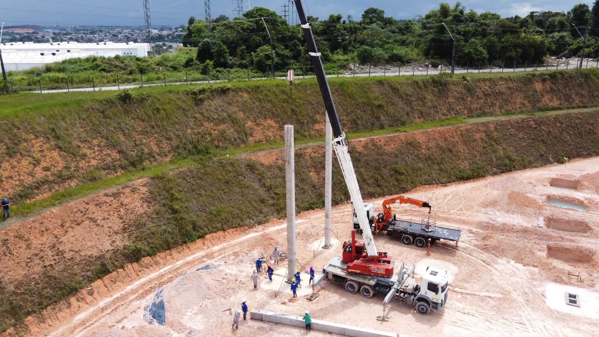 SuperFrio Logística Frigorificada — vista aérea de drone — Manaus/AM — foto 6 de 13