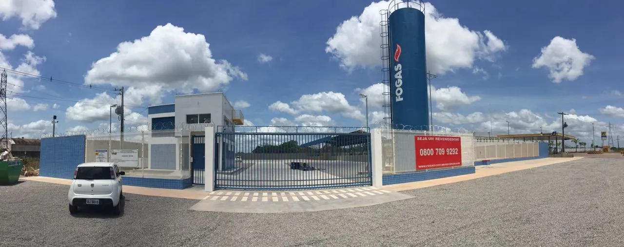 Base de Envasamento Fogás, Macapá — registro fotográfico de obra, 27 de setembro de 2017 — Macapá/AP
