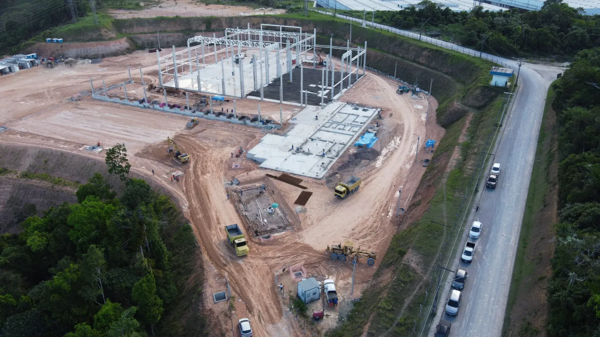 SuperFrio Logística Frigorificada — vista aérea de drone — Manaus/AM — foto 9 de 13
