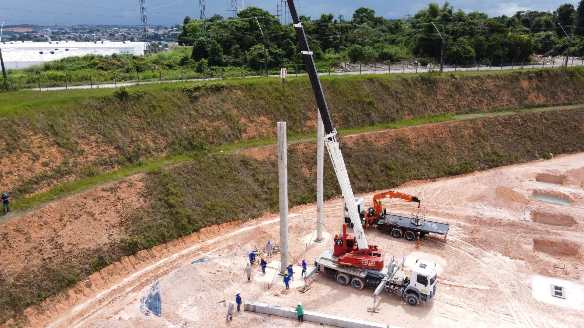 SuperFrio Logística Frigorificada — vista aérea de drone — Manaus/AM — foto 12 de 13