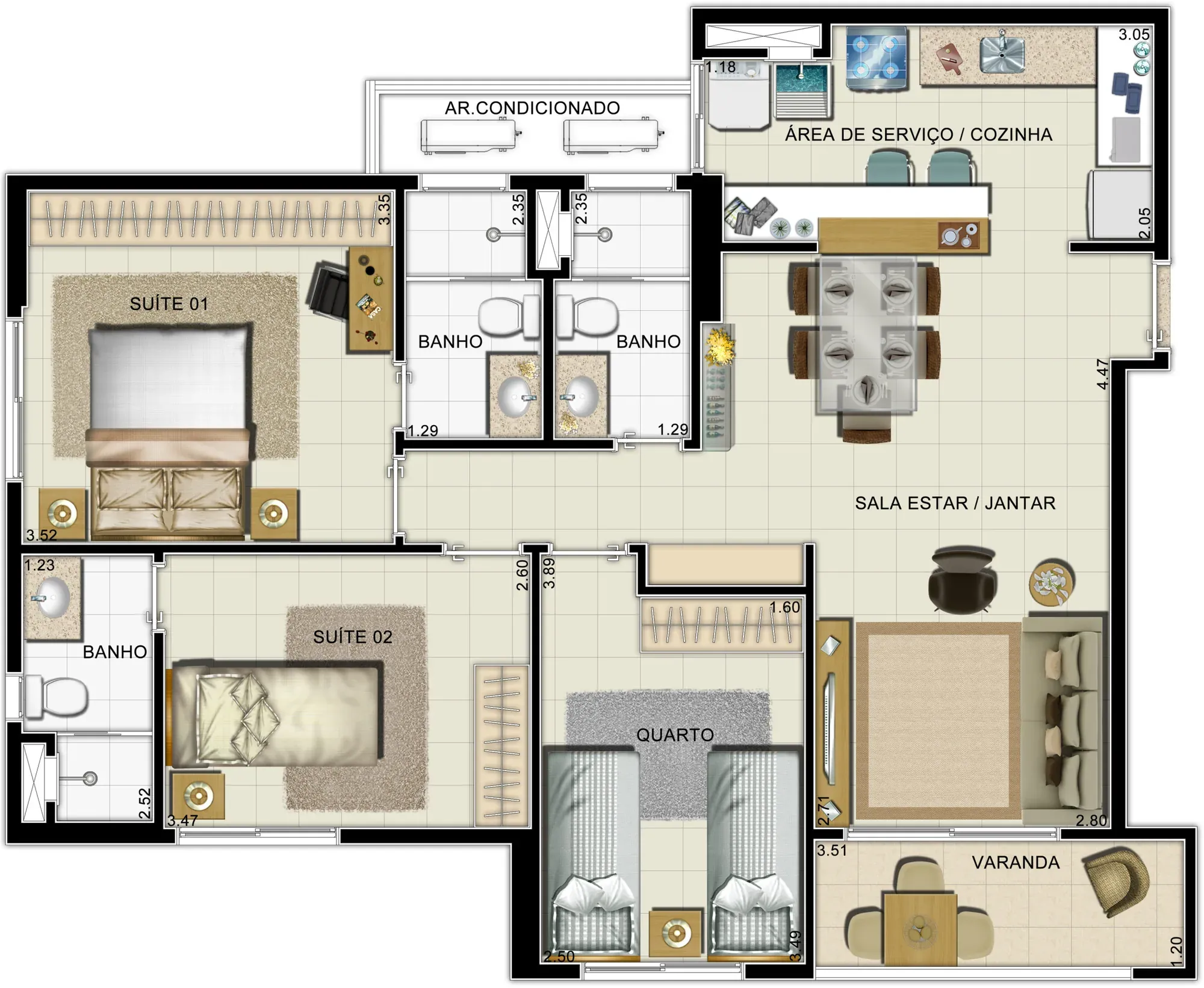 Layout qts Capital Rossi Platinum — foto 15 de 48